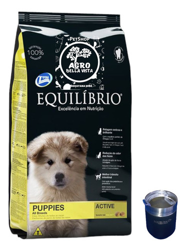 Equilibrio Perro Cachorro 18kg + Obsequio