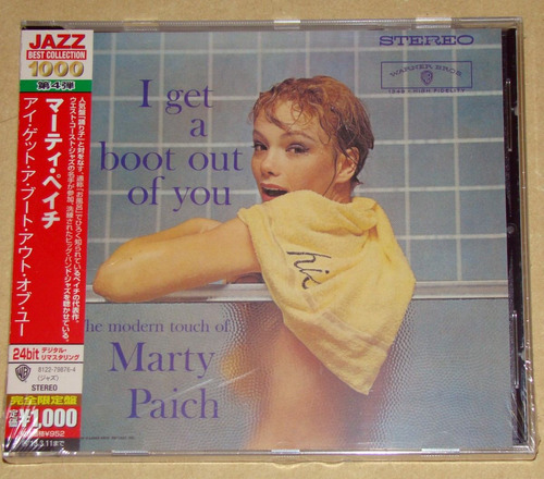 Marty Paich I Get A Boot Out Of You Cd Nuevo Japon / Kktus