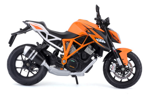 Maisto Motocicleta Mc Ktm 1290 Super Duke R A Escala 1:12 Color Naranja