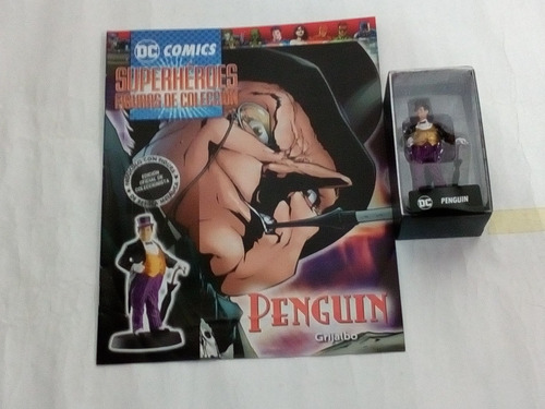 Dc Comics Superheroes Figura Resina Metálica  Num. 6 Penguin