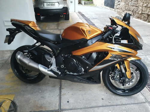 Suzuki Gsx R 750 Srad 2011 Dourada