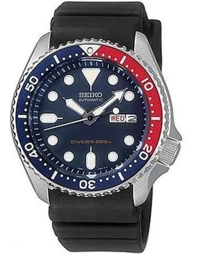 Reloj Seiko Divers Automatic Deep Blue Dial Para Hombre Skx0