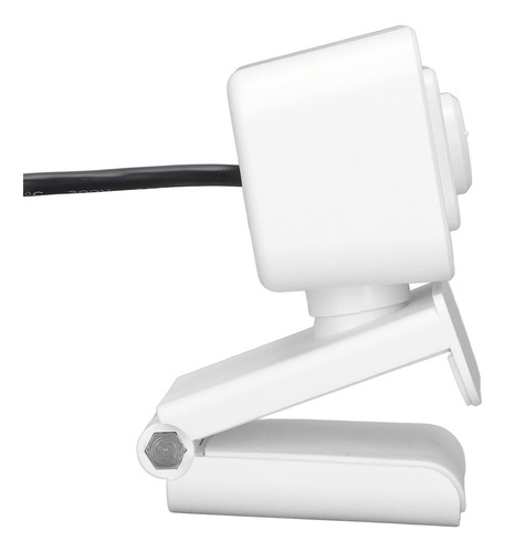 Microfone De Webcam White Web Cam De Alta Resolução 1080p 30