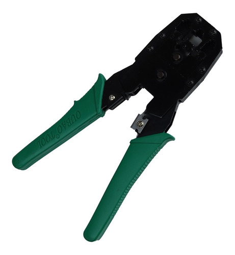 Ponchadora Rj45 + Pelacable + Tester De Red + Plug Rj45