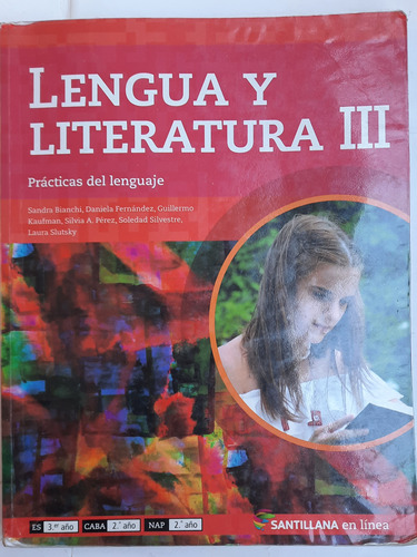 Lengua Y Literatura Iii.ed Santillana En Línea.3 Hj.escritas