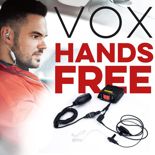 Mini Uv 25x2 Radio Móvil De Doble Banda De 25 Vatios R...