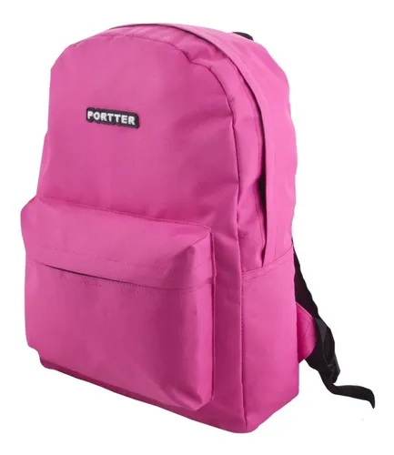 Mochila 28 Litros Color Fuccsia Rosa Marca Portter Rocha