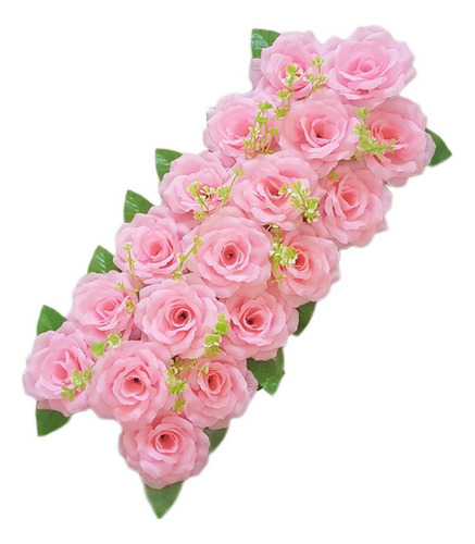 Arreglos Florales Rosas De Seda Flores Artificiales Rosado