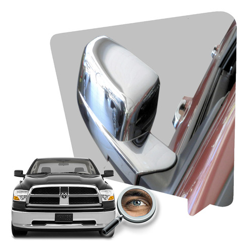 Ram 1500 Kit 2 Cubre Espejos Cromados Integral Tuning Chrome