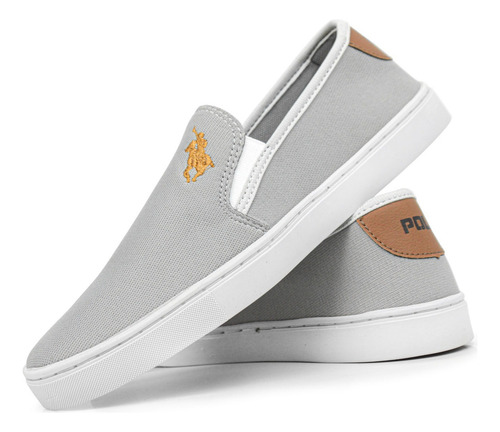 Sapatênis Masculino Casual Iate Confortável Sem Cadarço Slip