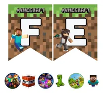 Comprar Kit Imprimible Minecraft Candy Bar Cumpleaños - Marvez