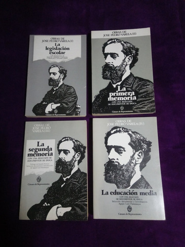 Obras De José Pedro Varela 4 Tomos