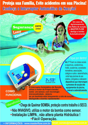 Dispositivo Antisucção/ Interruptor De Sucção 1,5 A 2,0cv