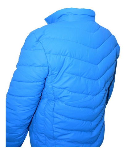 Parka Engomada Celeste Tallas Especiales