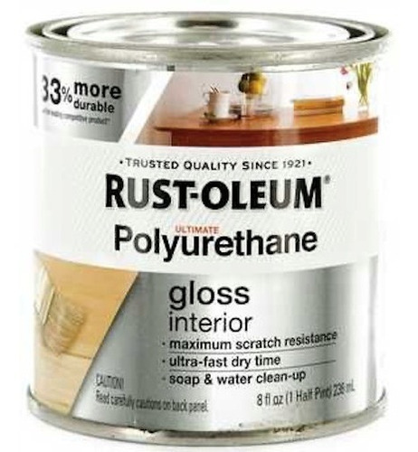 Rust-oleum Poliuretano Base Agua - Brillante 