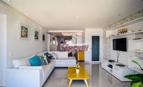 Imagem 7 de 30 de Cobertura Com 5 Dormitórios À Venda, 420 M² Por R$ 6.500.000 - Riviera De São Lourenço - Bertioga/sp - Co0010