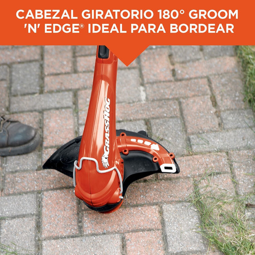 Imagen 4 de 10 de Desbrozadora Bordeadora 14'' 800w Black+decker Gh750-b3