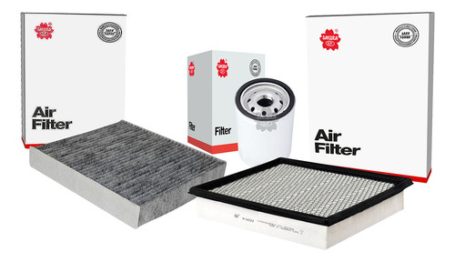 Kit Filtro Aceite Aire Cabina Chevrolet Suburban 5.3 V8 2012