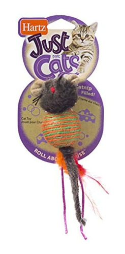 Hartz Just For Cats Roll Acerca De Catnip Mouse Toy