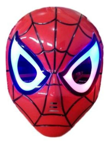 Máscara De Luz Led Super Heroes Avengers  Aranha
