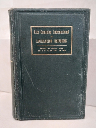 Alta Comisión Internacional Legislación Uniforme. Oliver (p)