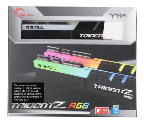 Memoria G.skill Trident Z Rgb 16gb (2x8) Ddr4 3600mhz Cas16