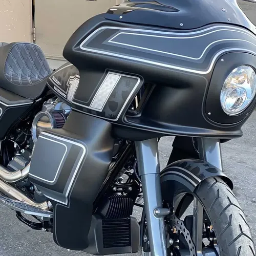 ハーレーダビットソン FXR FXRT FXRP クラブスタイル フロントカウル Carenagem Club Style Fxr E Fxrt Fairing Frontal Harley