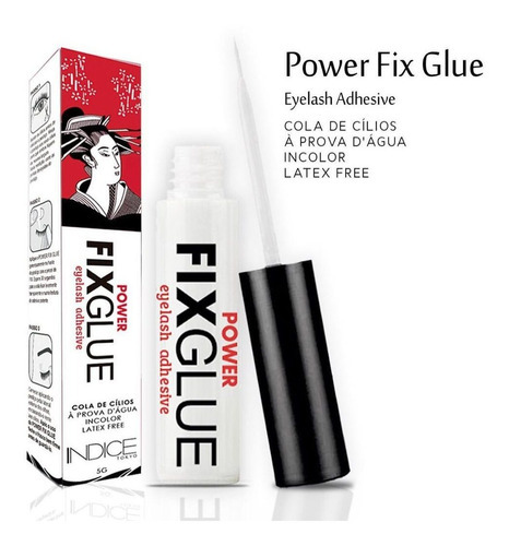 Cola P/cilios Power Fix Glue Eyelash Adhesive  Indice Tokyo