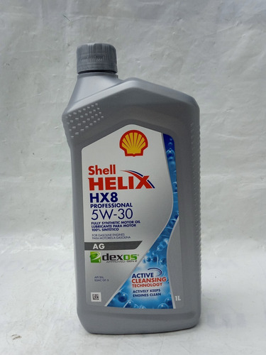 Aceite 5w30 Full Sintetico Shell Original Helix Hx8 1l