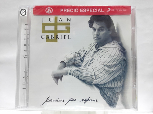 Cd Juan Gabriel Gracias Por Esperar ( Nuevo Y Sellado )