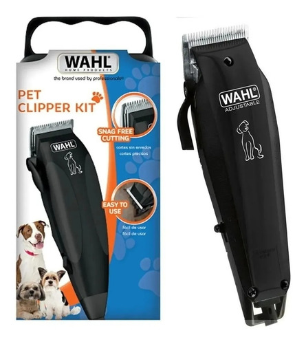 Imagen 1 de 10 de Máquina De Cortar Pelo Perros Pet Clipper Kit Wahl Mascotas