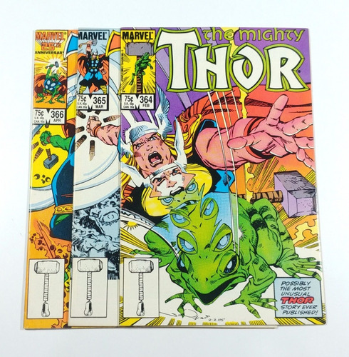 Thor Vol.1 #364 / 366 (arco Completo) - Marvel - Inglés 