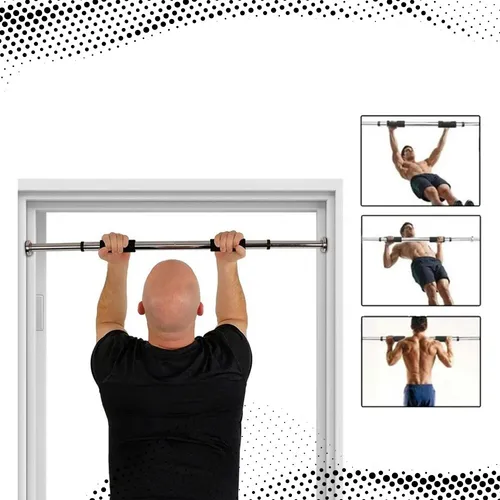 Barra Dominadas Extensible Puerta Fitness Ejercicio Gym