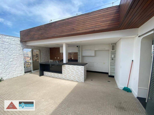 Imagem 22 de 23 de Cobertura Com 4 Dormitórios À Venda, 378 M² Por R$ 1.100.000,00 - Tatuapé - São Paulo/sp - Co0348