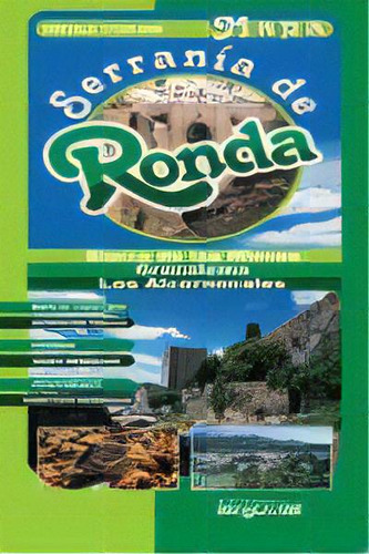 Mapa Serrania De Ronda, De Aa.vv. Editorial Arguval En Español