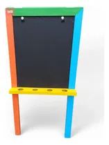 Comprar Caballete Doble Cara Acrílica Y Tiza Para Colegio Inicial