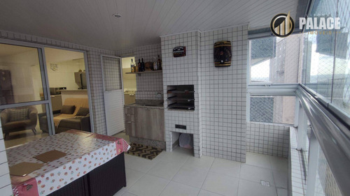 Imagem 5 de 30 de Apartamento Com 3 Dormitórios À Venda, 139 M² Por R$ 750.000,00 - Vila Guilhermina - Praia Grande/sp - Ap1567