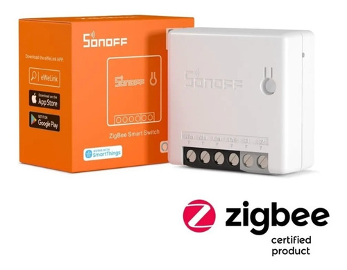 Imagem 2 de 7 de Sonoff Mini Zigbee - Zbmini -alexa, Google Home, Smartthings