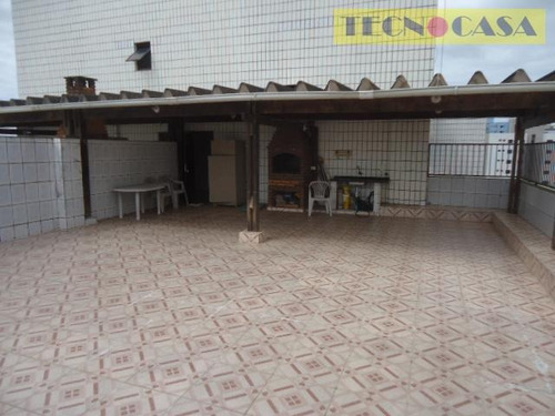 Imagem 18 de 30 de Ótima Cobertura Para Venda Em Praia Grande No Bairro Vila Tupi. - Co0084