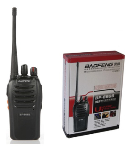 Radio Intercomunicador Baofeng Bf-666s 400-470mhz 7246