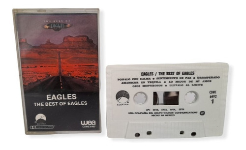 The Best Of Eagles. Eagles. Casete 1986