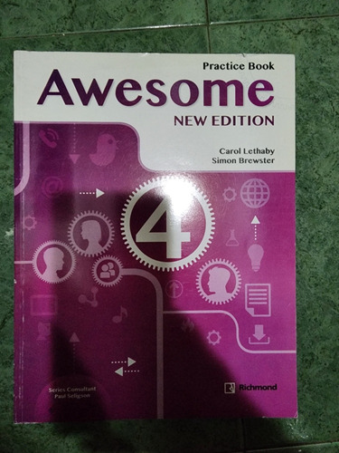 Libro Inglés Awesome Práctico Book. Usado Si Escritos