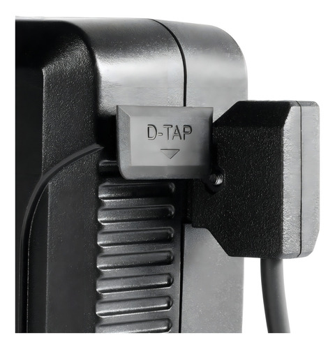 Carregador Rolux Rl-t1a D-tap Para V-mount E Gold Mount Cor Preto