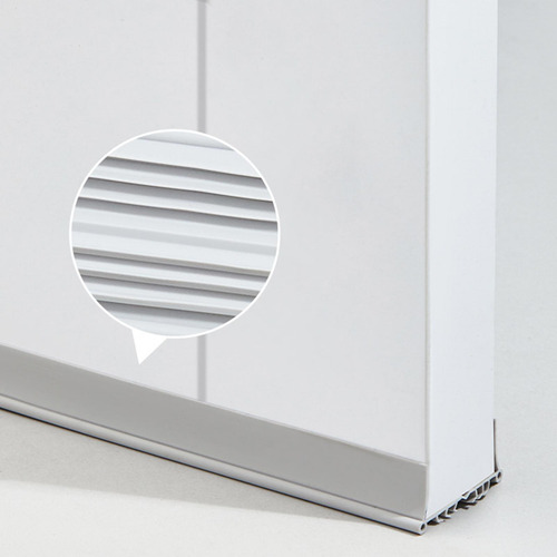 Tira De Sellado De Ruido Para Puerta De Dormitorio, Gris