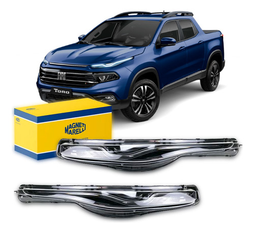 Par Lanterna Dianteira Toro Original 17 18 2019 Com Drl