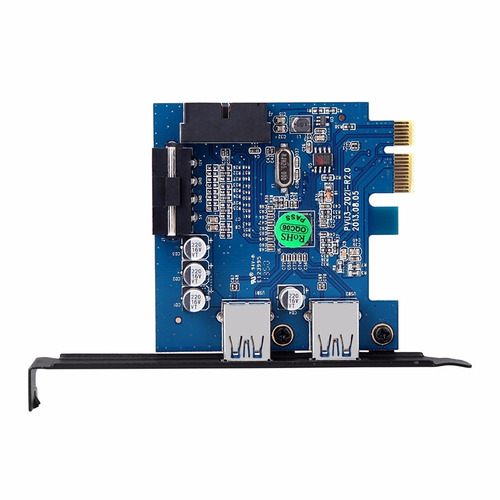 Placa Pci-e 2 Puertos Usb 3.0 + 20 Pines