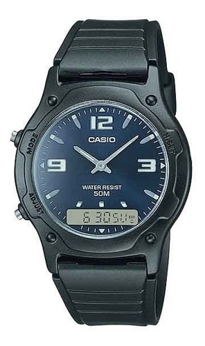 Relógio Casio Standard Aw-49he-2av *dual-time
