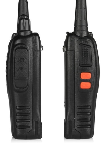 2 Pc Walkie Talkie Bf 888s 5w 16 Canales Radio Bidireccional