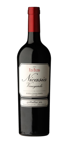 Vino Nicasia Red Blend Malbec 750 Ml 