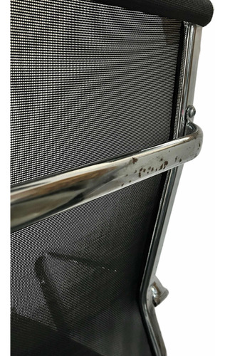Silla Aluminium De Escritorio Tapizado Mesh Resp Alto Outlet
